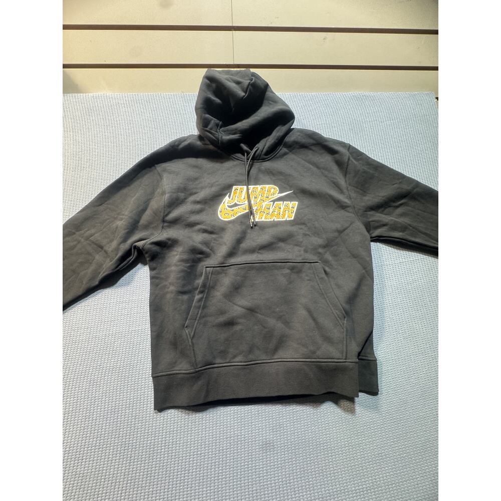 Nike JORDAN Flight Heritage Men's Hoodie‎ Sz M Black Brand New